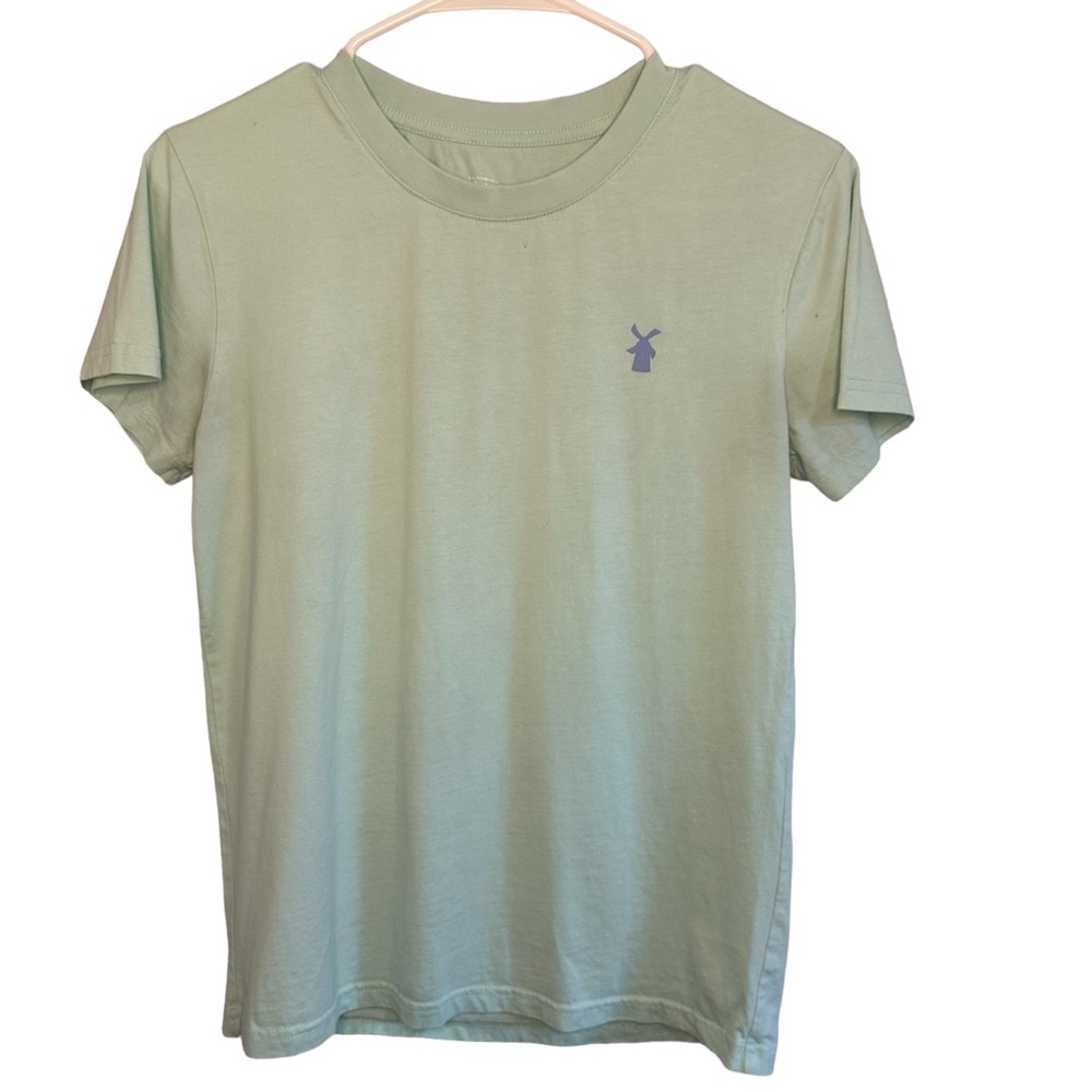 Dutch Bros Light Blue Windmill Short Sleeve T SMALL+MEDIUM+LARGE+XL+XXL DB 1992